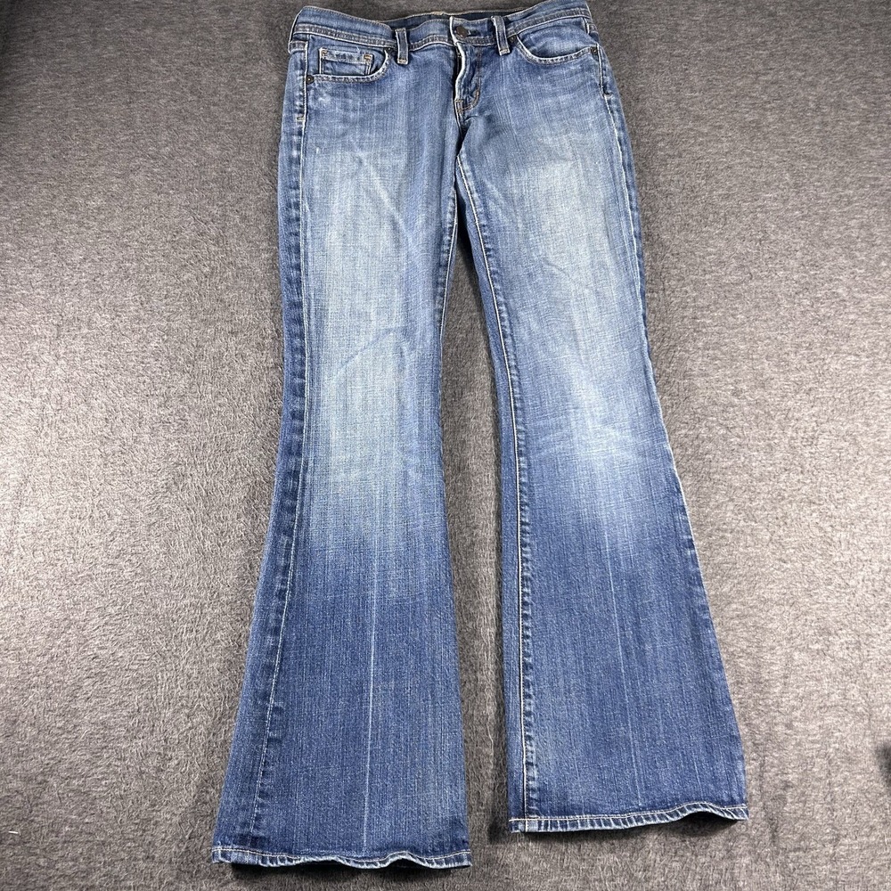 Citizens of Humanity Ingrid #002 Jeans Womens 28 Low Waist Flare Made USA Worn - Picture 2 of 11